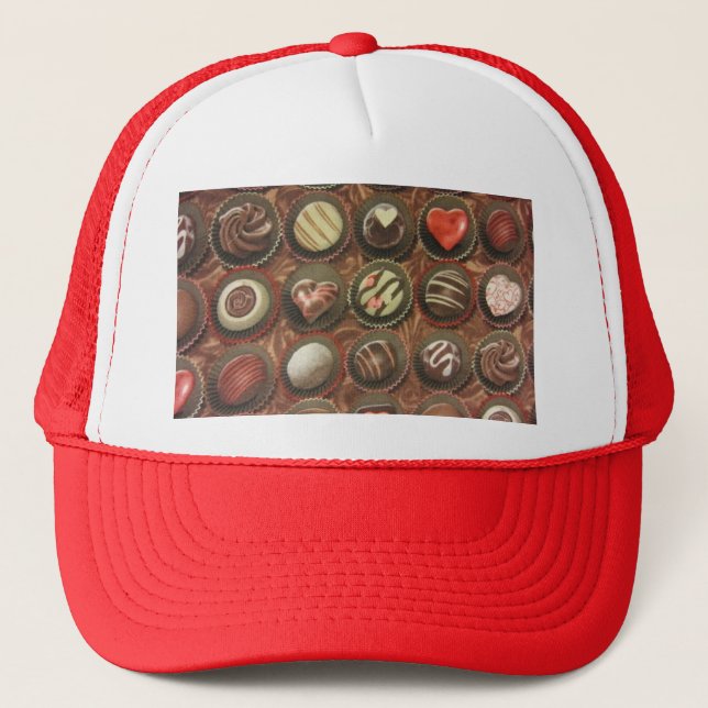 Casquette Chocolats et truffes (Devant)