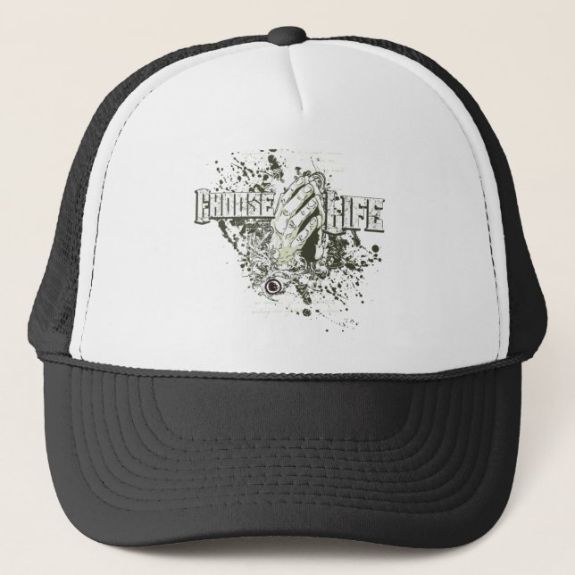 Casquette Choisir la vie (Devant)
