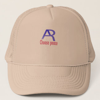Casquette Choose Peace Beige Cap – Minimal Inspirational 
