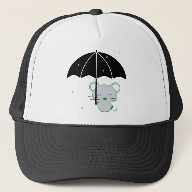 Casquette chootan et parapluie (Devant)
