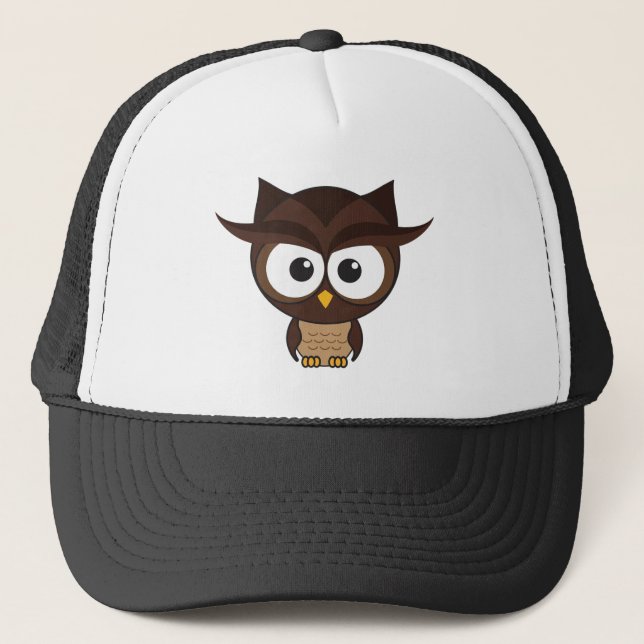 Casquette Chouette Brown (Devant)
