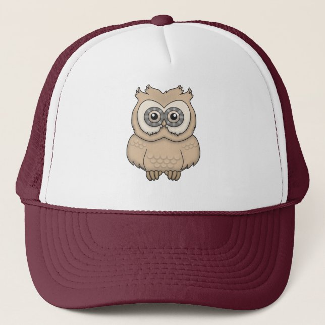 Casquette Chouette Brown (Devant)