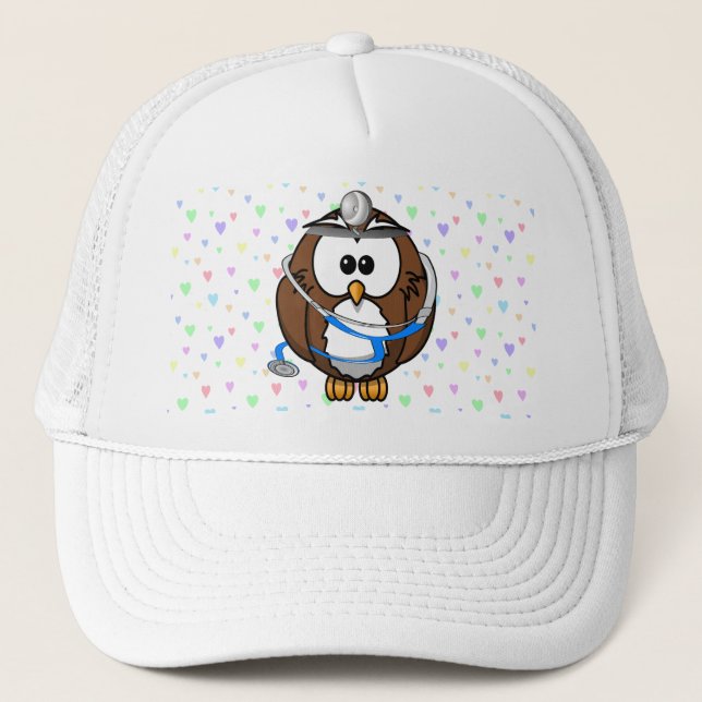 Casquette Chouette de document de pagination (Devant)