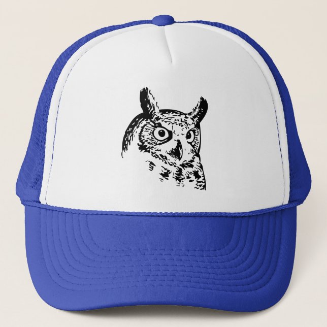Casquette chouette de grange, chouette mignonne, chouette ma (Devant)