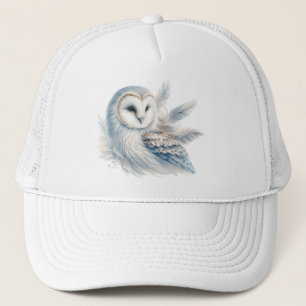 Casquette Chouette élégante en aquarelle