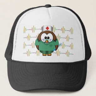Casquette chouette infirmière