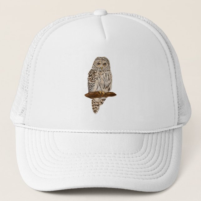Casquette Chouette rayée (Devant)