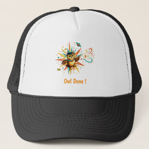Casquette Chouette sage diplômée adorable Promotion 2026 Pop