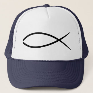 Casquette chrétien de poissons