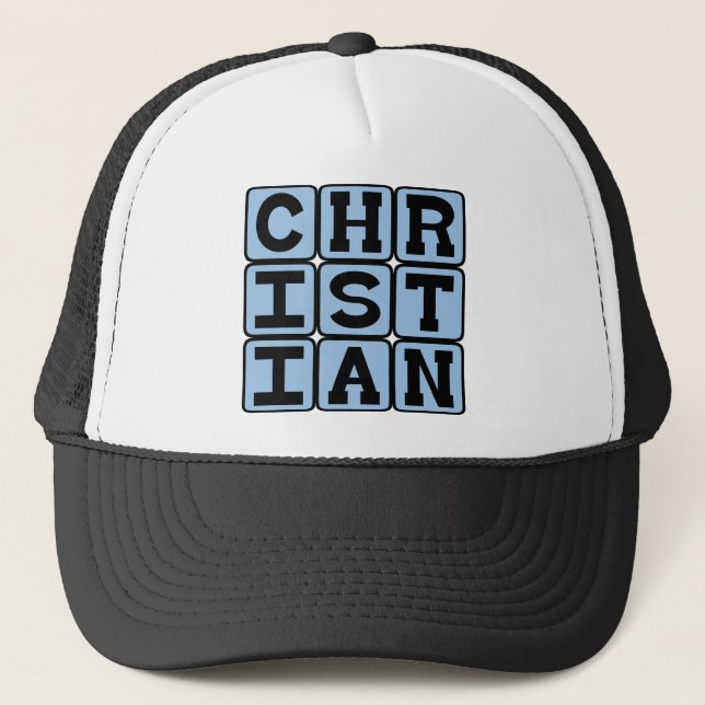 Casquette chrétien, membre de la religion (Devant)