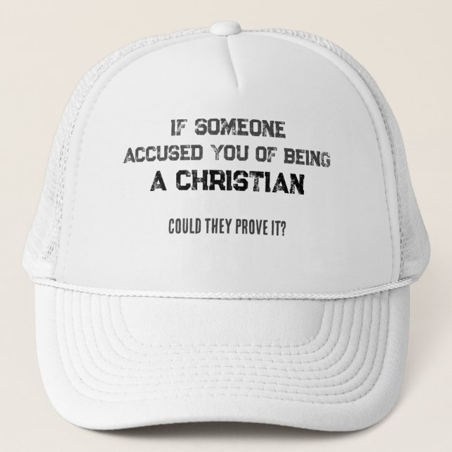 Casquette Christian ? (Devant)