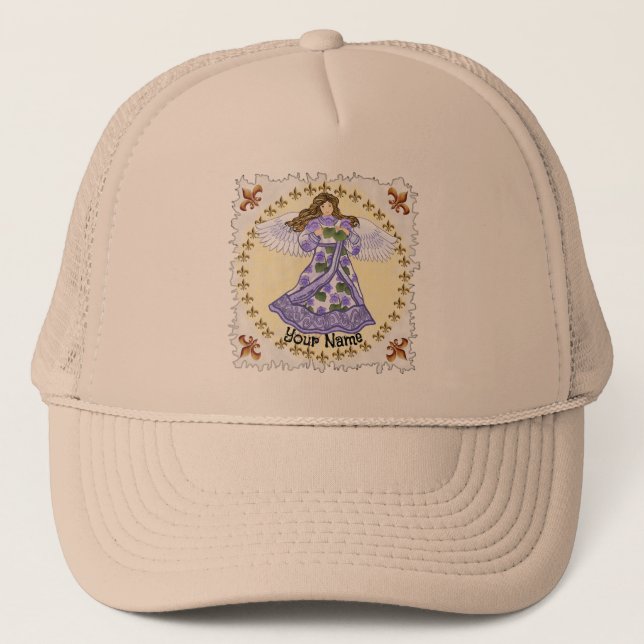 Casquette Christian Violets Ange Trucker Chapeau (Devant)