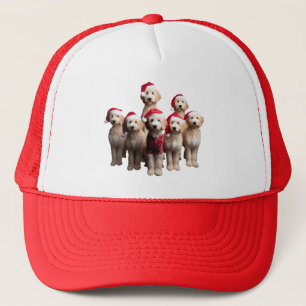 Casquette Christmas Goldendoodle, Xmas Labradoodle chien