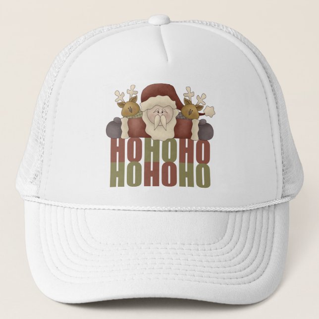 Casquette Christmas Ho Ho Ho Santa Hat (Devant)