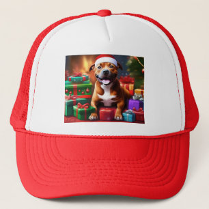 Casquette Christmas Staffordshire Bull Terrier