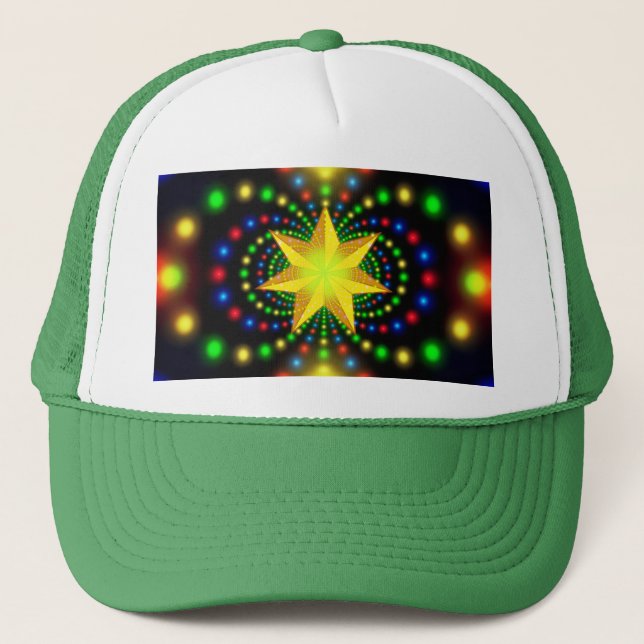 Casquette Christmas Star Fractal Design-29440 (Devant)