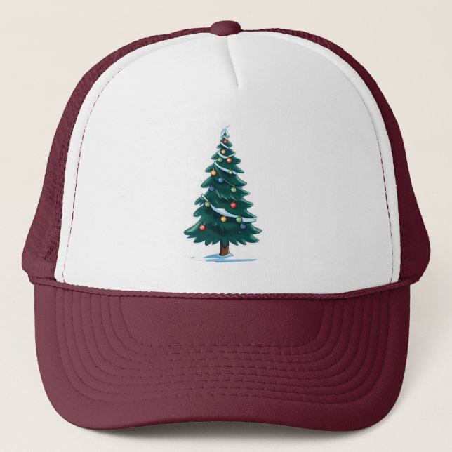 Casquette Christmas Tree (Devant)
