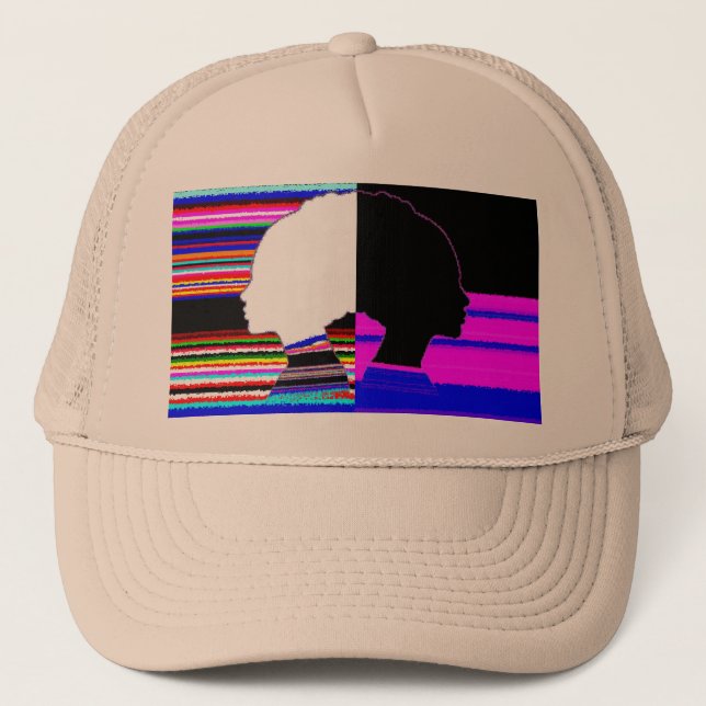 Casquette Chromatique Double Profil – Trucker Mode (Devant)