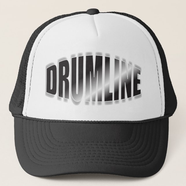 Casquette Chrome noir de Drumline (Devant)