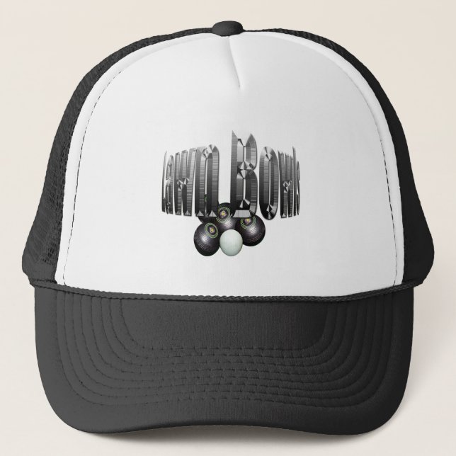 Casquette Chrome Pelouse Bowles Et Logo Conception, (Devant)