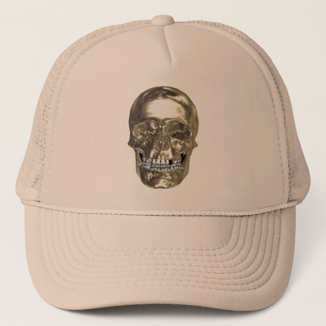Casquette Chrome Skull (Devant)