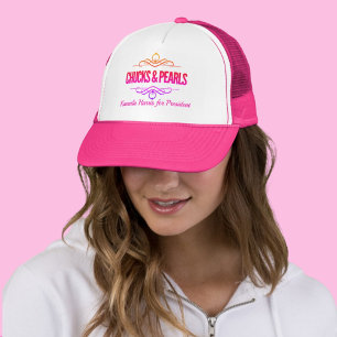 Casquette Chuck & Pearls Vote Kamala