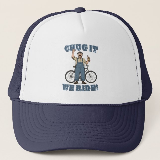 Casquette Chug It We Ride Cycling (Devant)