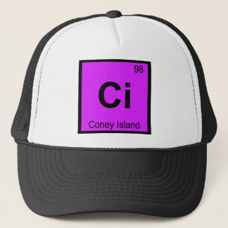 Casquette Ci - Coney Island Chimie Symbole New York