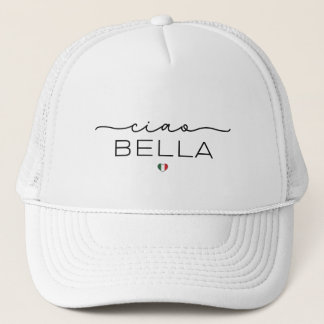 Casquette Ciao Bella - Typographie au coeur italien