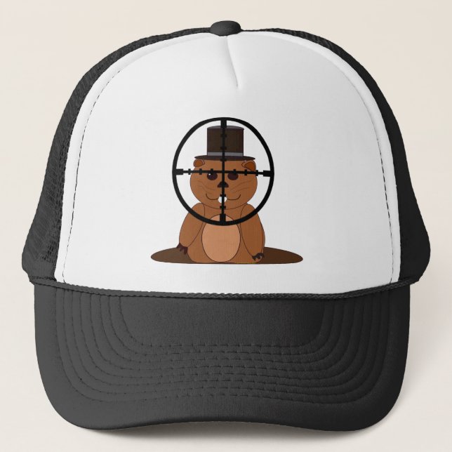 Casquette Cible : marmotte (Devant)