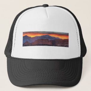 Casquette Ciel rougeoyant