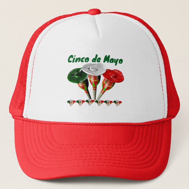 Casquette Cinco de mayo, fiesta mexicaine (Devant)