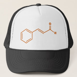Casquette Cinnamon Cinnamaldéhyde Formule chimique moléculai