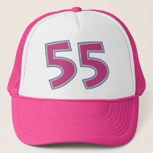 Casquette cinquante-cinquième Fête d'anniversaire