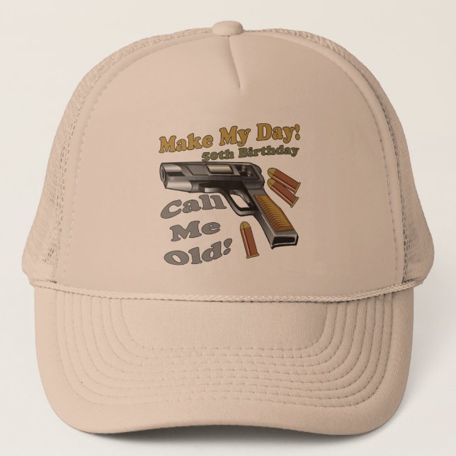 Casquette cinquantième Cadeaux d'anniversaire (Devant)