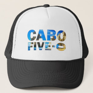 Casquette Cinquantième camionneur d'anniversaire de Cabo