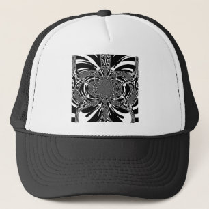 Casquette Circulaire Zebra Kaleidoscope Art
