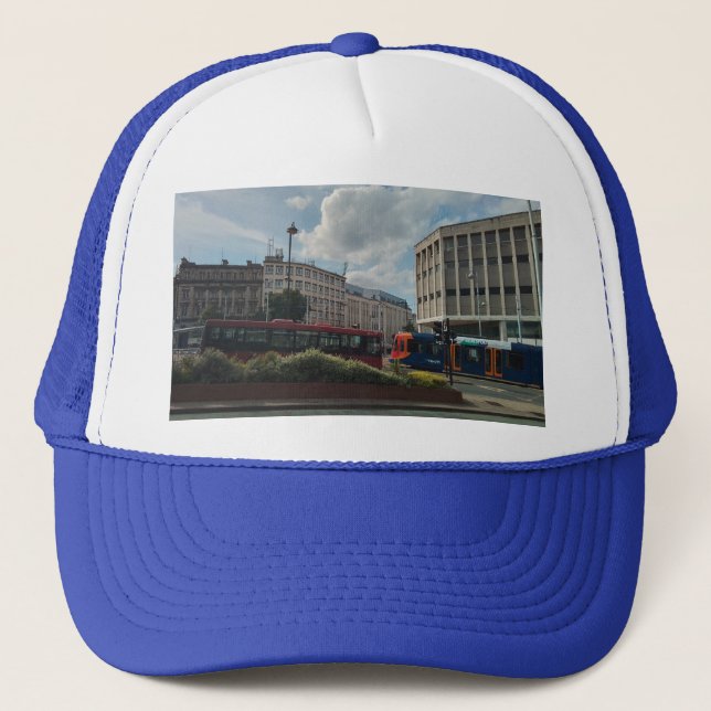 Casquette Circuler dans la ville, tramways et bus (Devant)
