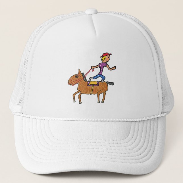 Casquette Cirque Rodéo Équitation (Devant)
