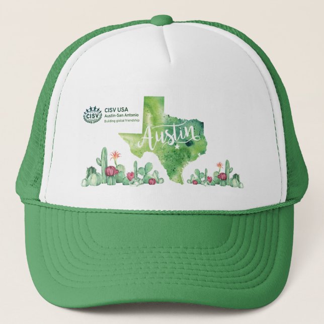 Casquette CISV Austin Environnement et durabilité (Devant)