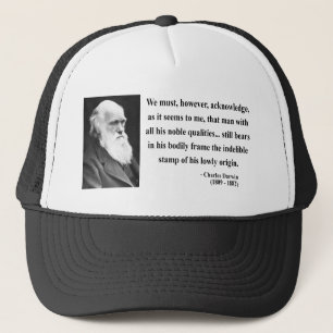 Casquette Citation 1B de Charles Darwin