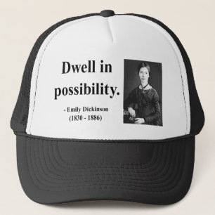 Casquette Citation 2b d'Emily Dickinson