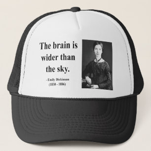 Casquette Citation 3b d'Emily Dickinson