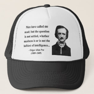 Casquette Citation 9b d'Edgar Allen Poe
