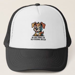 Casquette Citation de dessin animé drôle de chien majordome