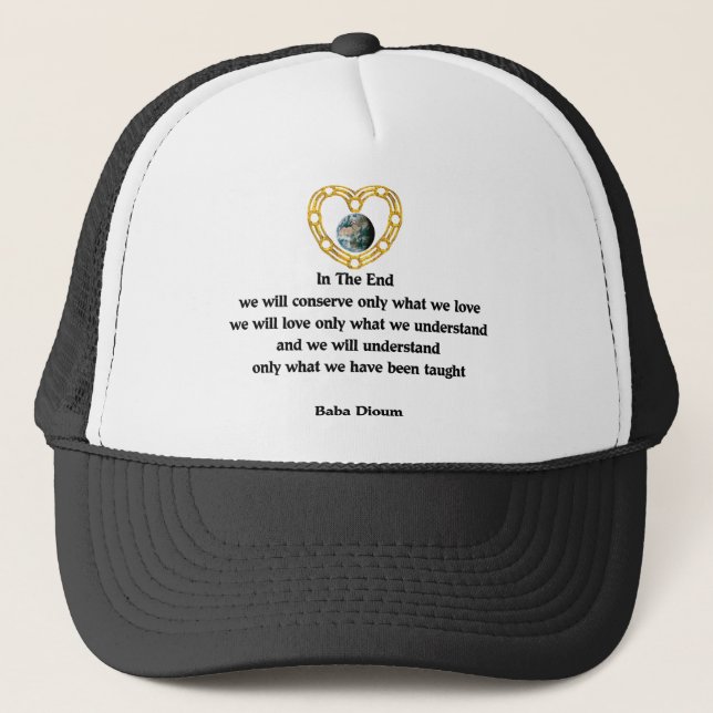Casquette Citation de Dioum de baba (Devant)