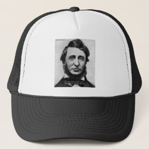 Casquette Citation de Henry David Thoreau
