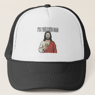 Casquette Citation de Papa Chrétien Drôle Vintage