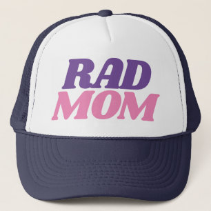 Casquette Citation de Rad Mom pour Moms Simple Baseball Truc