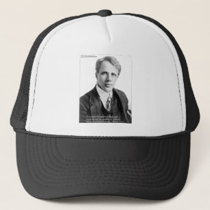 Casquette Citation de Robert Frost "Route Parcourue" sur Car